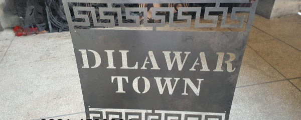 Silver Stainless Steel Name Plate