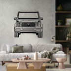 Mercedes G-Wagon Car Metal Laser Cut Metal Wall Art | Premium Steel Wall Decor