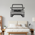 Mercedes G-Wagon Car Metal Laser Cut Metal Wall Art | Premium Steel Wall Decor