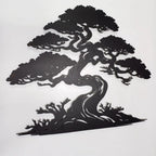 Bonsai Tree Metal Wall Art