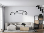 Aston Martin Vanquish Zagato Side Metal Car Wall Art | Laser Cut Steel Wall Decor | Metals Engrave