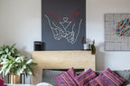 Personalized Couple Metal Wall Art